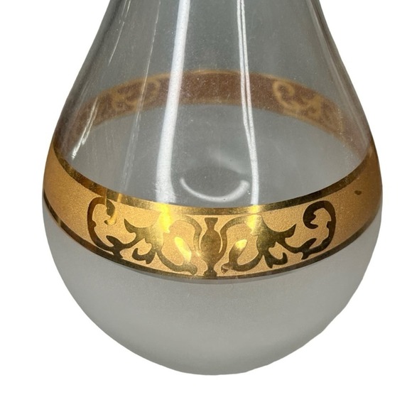 Vintage Italian Gold Trim‎ Decanter (Real Gold) - Picture 2 of 4